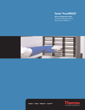 Thermo Electron Forma POWERFREEZE 842 Operating And Maintenance Manual