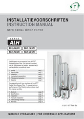 NTF ALH-29/420 Instruction Manual
