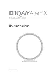 IQAir Atem X User Instructions