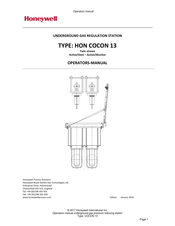 Honeywell HON COCON 13 Operator's Manual