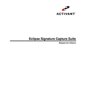 Activant Eclipse Manual