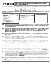 Putco 11514 Installation Sheet