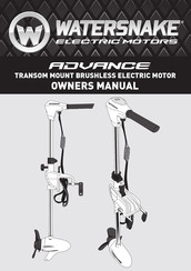 Watersnake ADVANCE SWBL 95 Owner's Manual