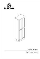 Costway High Storage Cabinet User Manual