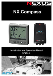 Nexus NX Compass Installation And Operation Manual