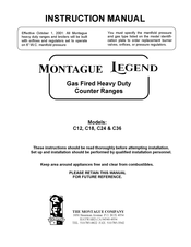 MONTAGUE LEGEND C18 Instruction Manual
