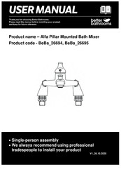 Better Bathrooms BeBa 26694 User Manual