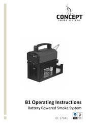 Concept2 B1 Operating Instructions Manual