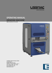 Lissmac SBM-XS 300 G1E1 ALU MIX Operating Manual