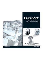 Cuisinart DLC2E-BE-SE Instructions Manual