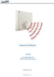 VoiceOFF VOX400 Instruction Manual