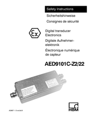 HBM AED9101C-Z2/22 Safety Instruction