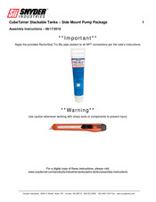 SII CubeTainer Assembly Instructions Manual
