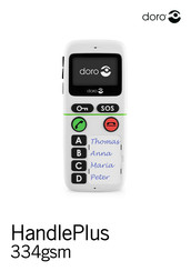 Doro HandlePlus 334gsm Manual