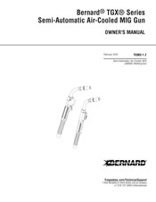 Bernard TGX XL Series Owner's Manual