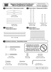 Night & Day Furniture Sesame Assembly Instructions