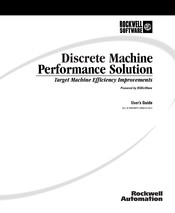 Rockwell Automation Discrete Machine Performance Solution User Manual