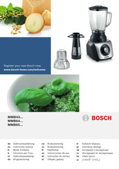 Bosch MMB64G3M Instruction Manual