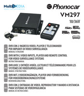 Phonocar MultiMedia VM 297 Instruction Manual
