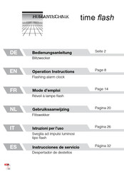 HumanTechnik time flash A-3140-0 Operating Instructions Manual