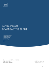 Gram Gastro 07/08 Service Manual