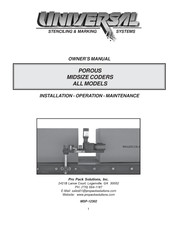 Universal MS-280NI Owner's Manual