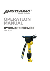 MASTERPAC PAV20/20 Operation Manual