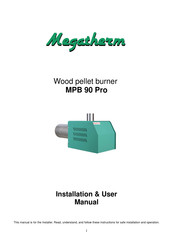 Megatherm MPB 250 Pro Installation & User Manual