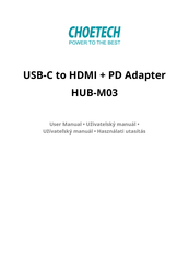 Choetech HUB-M03 User Manual