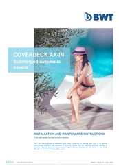 BWT COVERDECK AX-IN Installation And Maintenance Instructions Manual