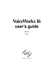 ESI VoiceWorks 16 User Manual
