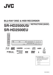 JVC SR-HD2500EU Instructions Manual