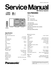 Panasonic SA-PM30MD Service Manual