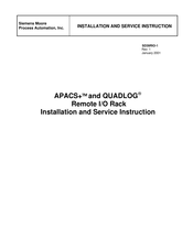 Siemens QUADLOG Installation And Service Instruction