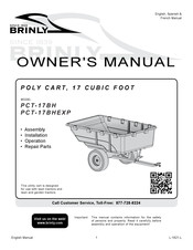 Brinly PCT-17BHEXP Owner's Manual