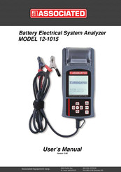 Associated 12-1015 User Manual