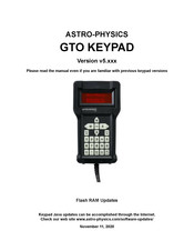 ASTRO-PHYSICS Mach2GTO Manual