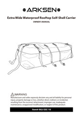 ARKSEN 002-SSC-10 Owner's Manual