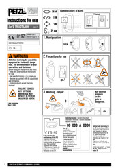 Petzl M34 TL Instructions For Use Manual