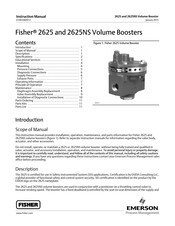 Emerson Fisher 2625NS Instruction Manual