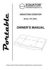 Equator Portable PIC 200N Owner's Manual
