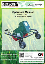 Groundsman TC4GCO Operator's Manual