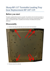 Sharp RP-117 Quick Start Manual