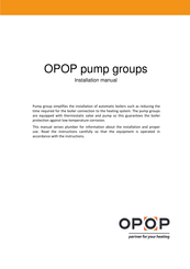 Opop Biopel 40 Installation Manual