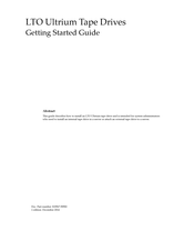 HP BRSLA-0704-AC Getting Started Manual