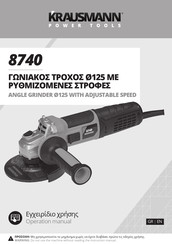 KRAUSMANN 8740 Operation Manual