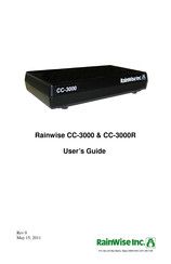RainWise CC-3000R User Manual