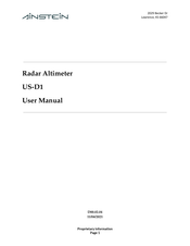 Ainstein US-D1 User Manual