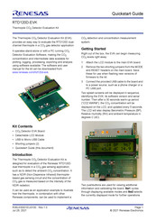 Renesas RTD120D-EVK Quick Start Manual