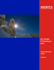 Ascent Communication Technology ACT AT5200 Quick Reference Manual